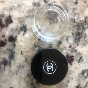 1 Chanel Travel Cosmetic Empty Glass Skincare/Makeup Container